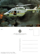 Delcampe - HELICOPTERE - West Sussex Fire Brigade - Hubschrauber