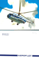 Delcampe - HELICOPTERE - Mil  MI-8 - Aeroflot - Hubschrauber