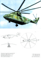 Delcampe - HELICOPTERE - Mil  MI-26   -  Militaria - Hubschrauber