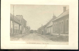 Delcampe - Beuvraignes Rue Du Proy Carte Photo - Beuvraignes