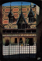 Delcampe - [-15%] FRANCE - Beaune - Hôtel Dieu - Hospices - Cour D Honneur - Grille - Main Courtyard - Tuiles Vernissées - Carte Po - Beaune