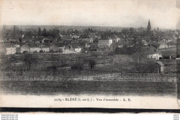 Delcampe - C P A  - 37 -  BLERE  - Vue D'ensemble - Bléré