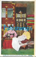 Delcampe - 253392 COREA KOREA COSTUMES NEEDLEWORK OFHIGH CLASS LADY POSTAL POSTCARD - Sonstige & Ohne Zuordnung