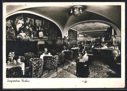 Delcampe - AK Berlin, Kaffeehaus Imperator, Innenansicht Mit Wandgemälde Und Sitzgruppen, Friedrich-Mohren-Strasse - Mitte