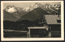 Delcampe - AK Sonthofen /Allgäu, Sommergaststätte Und Pension Sonnenalm - Sonthofen