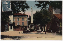 Delcampe - 83 - B16275CPA - AUPS - Place Frederic Mistral - Très Bon état - VAR - Aups