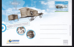 Delcampe - Tarjeta Postal Primeros Vuelos Mecánicos 2010 Argentina X2 - Argentinien