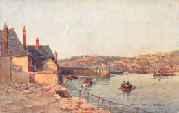 Delcampe - A784 England Falmouth From Flushing Vintage Postcard - Falmouth