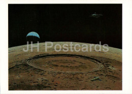 Delcampe - William K. Hartmann - High Rendezvous - Space - Star Way Of Humanity - 1989 - Russia USSR - Unused - Raumfahrt