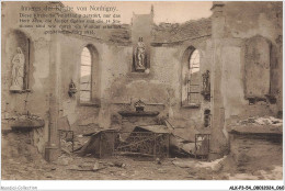 Delcampe - ALKP3-0231-54 - NONHIGNY - Inneres Der Kirche Von - église Detruite - Nomeny