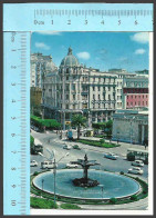 Delcampe - EB509 PUGLIA FOGGIA 1976 PIAZZA CAVOUR FORMATO PICCOLO SMALL  AUTOBUS AUTO CAR VG A - Foggia