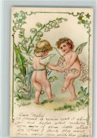 Delcampe - 13105152 - Engel Zwei Engel Tanzen, Maigloeckchen AK - Engel