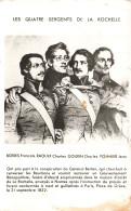 Delcampe - [-10%] FRANCE - La Rochelle - Quatres Sergents - Bories - Raoulx - Goubin - Pommier - Portraits - Histoire - Carte Posta - La Rochelle