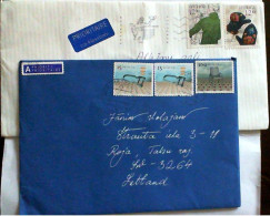 Delcampe - Sverige,Helvetia 2013 Cover - Lettres & Documents