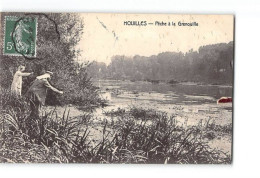 Delcampe - HOUILLES - Pêche à La Grenouille - état - Houilles