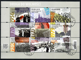 Delcampe - POLAND 2020 Michel No 5190-98 Klbg Used - Oblitérés