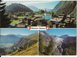 Delcampe - BLATTEN Ob Naters, Foto-AK Klopfenstein 1984 - Blatten