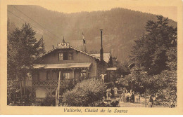 Delcampe - SUISSE VAUD #28925 VALLORBE CHALET DE LA SOURCE CAFE RESTAURANT - Vallorbe