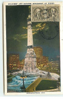 Delcampe - Etats-Unis -  INDIANAPOLIS - Soldiers And Sailors Monument At Night - Indianapolis