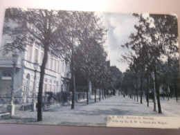 Delcampe - 103-3-171          SPA    Avenue Du Marteau           Villa De Feu S.M. La Reine Des Belges   R( Teinte Bleue ) - Spa