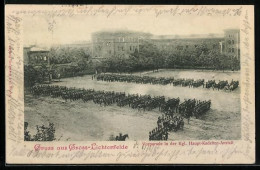 Delcampe - AK Berlin-Gross-Lichterfelde, Vorparade In Der Kgl. Haupt-Kadetten-Anstalt - Lichterfelde