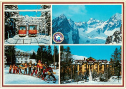 Delcampe - Vysoke Tatry SK Berghotel Skischule Bergbahn Winterpanorama Hohe Tatra - Slowakei
