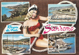 Delcampe - SANREMO:  4 Vedute E Bellezza     1966 - Imperia