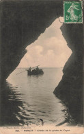 Delcampe - [-20%] FRANCE - Morgat - Entrée De La Grotte Du Foyer - Le Doaré - Châteaulin - Animé - Carte Postale Ancienne - Morgat