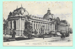 Delcampe - Paris : Champs-Elysées , Le Petit Palais - Champs-Elysées