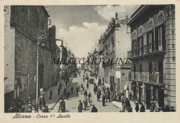 Delcampe - ALCAMO: Corso VI Aprile    1942 - Trapani