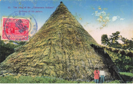 Delcampe - Costa Rica - The King Of The Talamanca Indians In Front Of His Palace - Costa Rica