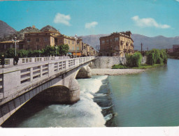 Delcampe - Cartolina Sora ( Frosinone ) Ponte Di Napoli E Fiume Liri - Frosinone
