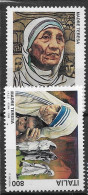 Delcampe - Italy Mnh ** 1998 Mother Teresa Set - 1991-00: Nieuw/plakker