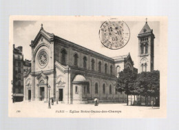 Delcampe - 75 - Paris - Eglise Notre-Dame-des-Champs - Précurseur - Circulée En 1903 - Kirchen