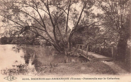 Delcampe - [-20%] FRANCE - Brienon Sur Armancon - Passerelle Sur Le Créanton - Carte Postale Ancienne - Brienon Sur Armancon