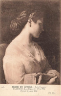Delcampe - [-20%] ARTS - Peintures Et Tableaux - Portrait De Jeune Fille - Flandrin (Jean Hippolyte) (1809-1864) - Carte Postale An - Malerei & Gemälde