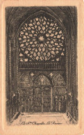 Delcampe - [-20%] FRANCE - Amiens - La St Chapelle - La Rosace - Intérieur De Léglise - Carte Postale Ancienne - Amiens