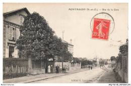 Delcampe - APQP15-0887-95 - MONTMAGNY - Rue De La Gare - Montmagny