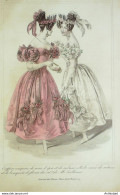 Delcampe - Gravure Mode Costume Parisien 1832 # 2961 (eau Forte Old Fashion Plate - Radierungen