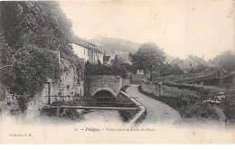 Delcampe - POLIGNY - Vieux Murs Et Croix Du Dam - Très Bon état - Poligny