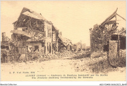 Delcampe - ABOP2-80-0148 - ALBERT - Faubourg De Doullens Bombardé Par Les Boches - Albert