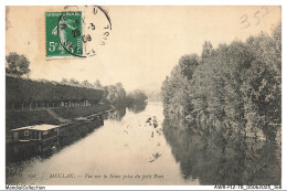 Delcampe - AWRP12-0754-78 - MEULAN - Vue Sur La Seine Pris Du Petit Pont - Meulan