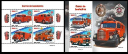 Delcampe - Guinea Bissau 2025 Fire Engines (111) OFFICIAL ISSUE - Feuerwehr