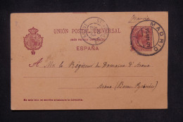 Delcampe - ESPAGNE - Entier Postal Sur Carte De Madrid Pour La France - 1901 - J 5259 - 1850-1931