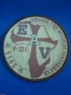 Delcampe - DEUTSCHE MARINE GERMANY NAVY EAV EINSATZ & AUSBILDUNGS VERBAND F 221 PATCH 99mm - Patches