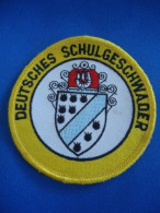 Delcampe - GERMANY NAVY MARINE DEUTSCHE SCHULGESCHWADER PATCH 90mm - Patches