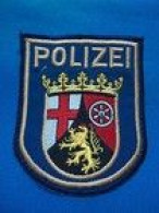 Delcampe - GERMAN GERMANY POLICIA POLIZEI POLICE PATCH 95mm - Patches