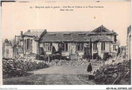Delcampe - AEYP8-60-0731 - NOYON Après La Guerre - Côté Est Du Théâtre Et La Place Cordouen - Noyon