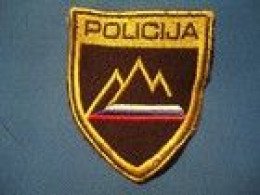 Delcampe - CROATIA POLICIJA POLICE PATCH 85mm - Patches