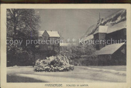 Delcampe - Harzgerode Schloss Winter - Harzgerode
